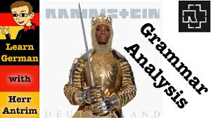 Universal music domestic division ( do not use as a release label! Rammstein Deutschland German Grammar Lyrics Analysis Youtube