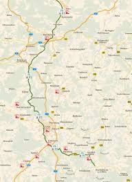 Hessischer Fernradweg R1 Karte Radweg Fulda Hessisch