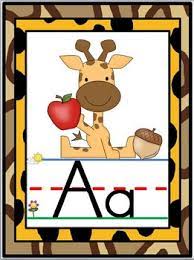 Jungle theme classroom, jungle theme birthday, 2nd birthday party themes,. Jungle Safari Alphabet Line Posters A Z By Katie Mense Tpt