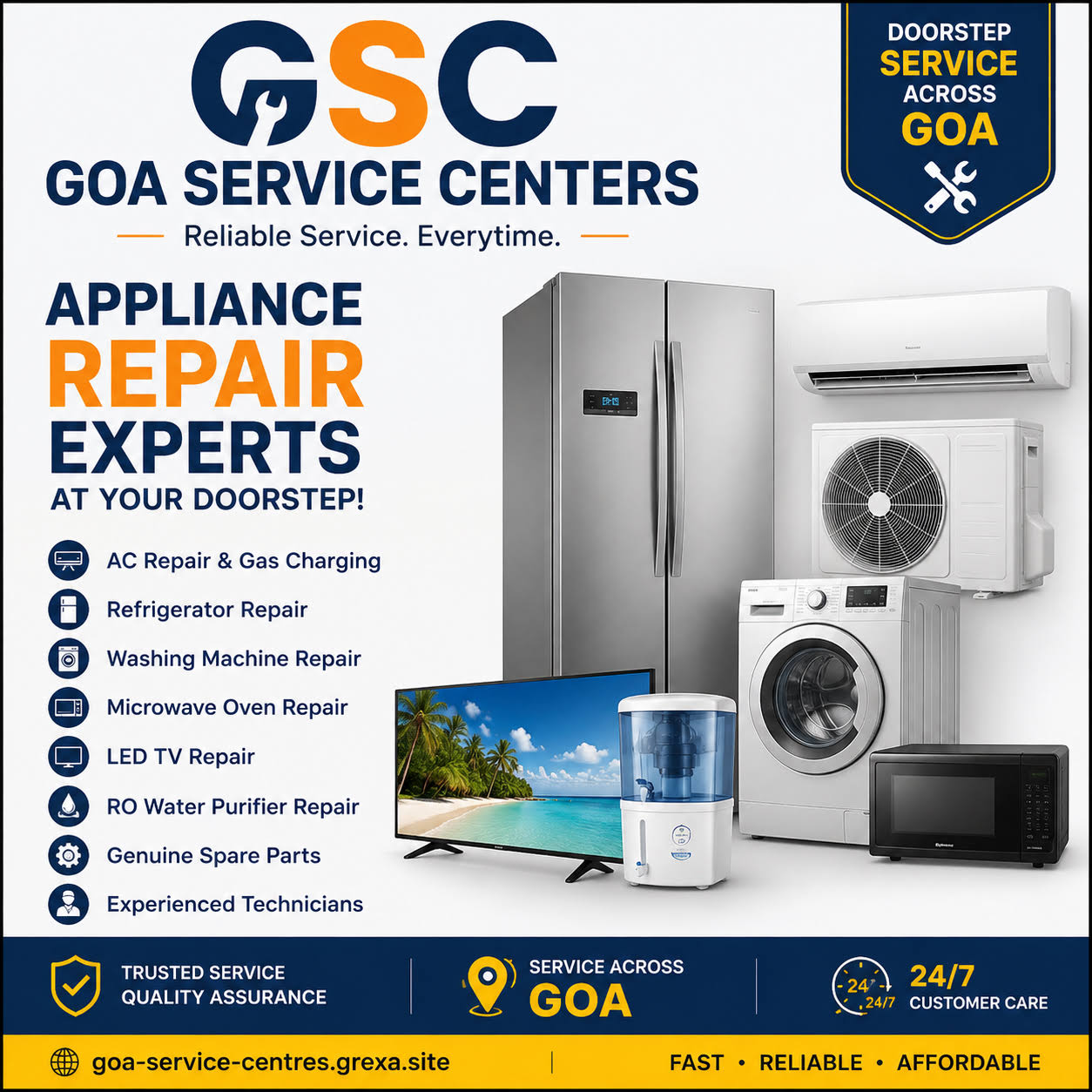 Homeapplince repair & service in Goa product image