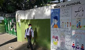 However, reopening of schools in offline mode is not mandatory. Pakistani Education Health Officials To Review Decision To Reopen Schools Today Arab News Pk