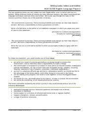 This letter offers the opportunity for a potential employer to learn more about you and gives you the chance to set yourself apart from other applicants. 32531 Writing Tasks Letters And Leaflets Aqa Gcse Paper 2 Re Pdf Writing Tasks Letters And Leaflets Aqa Gcse English Language Paper 2 The Two Course Hero