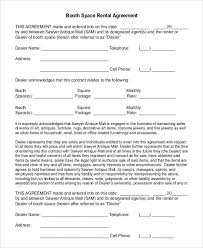 Maybe you would like to learn more about one of these? Booth Rental Agreement 10 Free Word Pdf Documents Download Free Premium Templates