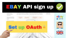 EBAY API | how to register | set up OAuth - YouTube