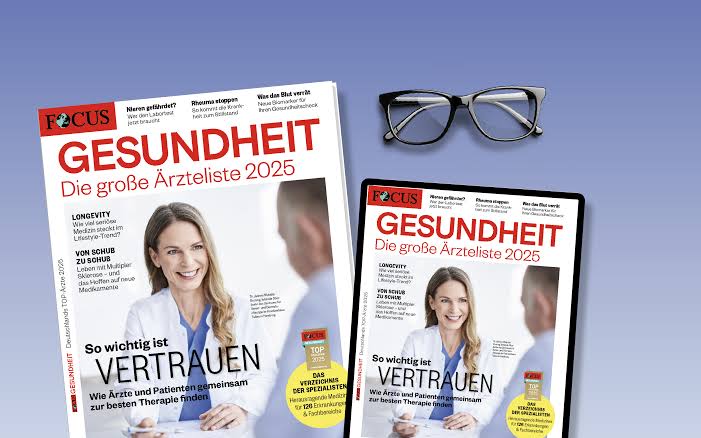 Die aktuelle Print-Ausgabe: Die große Ärzteliste 2025