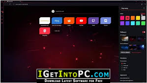Opera browser supports all windows os and mac os. Opera Gx Gaming Browser 64 Offline Installer Free Download
