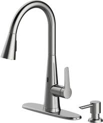 Check spelling or type a new query. Allen Roth Tolland Stainless Steel 1 Handle Deck Mount Pull Down Handle Kitchen Faucet Deck Plate Included In The Kitchen Faucets Department At Lowes Com