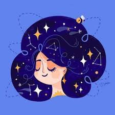 We Are A Way For The Universe To Know Itself We Are A Way For The Cosmos To Know Itself Carl Sagan Cosmos Drawing Of Girl Navigating Through The Galaxies And Shooting S In 2020 Drawings Happy Art Girl Drawing