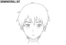 Extracting scanned line art for digital coloring. How To Draw An Anime Face Drawingforall Net