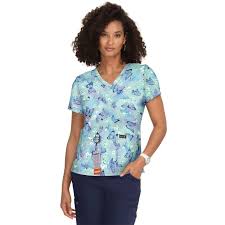 Medical Scrub Top Leslie, Medical Uniform KOI Baltic