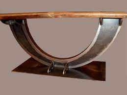 Iron, cast iron, nickel and wood, boho pipe and recycled tops all vie for your attention and use. Custom Table Base Photo Gallery