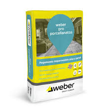 WPP PEGAMENTO WEBER PRO PORCELANATOS X 25 KG PEGAMENTO PRO PORCELANATO