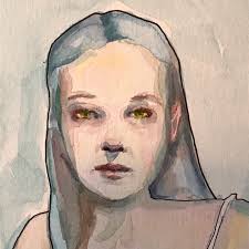 A Little Water Colour Portrait Study Art Watercolor Watercolour Paintings Sketchbook Study Smallpaintings Heads Portrait Insta Art Art Male Sketch