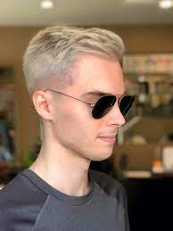 Platinum Blonde Grey Color For The Summer By William Icy Hair Platinum Hair Blonde Hair Men S Haircu Platinum Blonde Hair Men Platinum Hair Mens Hairstyles