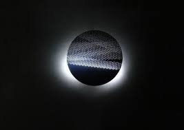 Wall Decor Moon Lamp Black Openwork Lamp With Moon Phase Wall Lamp Wall Lighting Wall Lamp Wall Lamps Diy Black Lamps