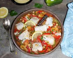 Tajine De Poisson A La Marocaine Chez Vanda En 2020 Tajine Poisson Tajine Plats Complet