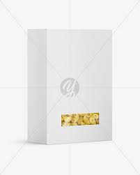 Download Cellentani Pasta Box Mockup In Box Mockups On Yellow Images Object Mockups