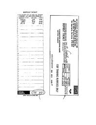Fill in the information, including bank routing number and your checking account number. Figure 3 2 Deposit Slip