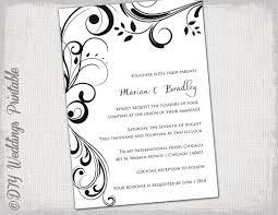 Wedding Invitation Templates Black And By Diyweddingspri Wedding Invitation Templates Free Wedding Invitation Templates Wedding Invitations Printable Templates