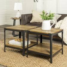 Greyleigh Cainsville End Table Set Wayfair End Tables End Table Sets Oak Table