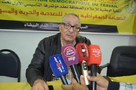 الكونفدرالية الديمقراطية للشغل\ دائرة التكوين. Ø§Ù„Ù…ØºØ±Ø¨ ÙŠØ´Ù‡Ø¯ ØªØ£Ø³ÙŠØ³ Ø§Ù„Ù†Ù‚Ø§Ø¨Ø© Ø§Ù„ÙˆØ·Ù†ÙŠØ© Ù„Ù„Ø¥Ø¹Ù„Ø§Ù… ÙˆØ§Ù„ØµØ­Ø§ÙØ© ØªØ­Øª Ù„ÙˆØ§Ø¡ Ø§Ù„ÙƒÙˆÙ†ÙØ¯Ø±Ø§Ù„ÙŠØ© Ø§Ù„Ø¯ÙŠÙ…Ù‚Ø±Ø§Ø·ÙŠØ© Ù„Ù„Ø´ØºÙ„ ÙˆØ§Ø®ØªÙŠØ§Ø± ÙˆØªØ²ÙƒÙŠØ© Ø¹Ø¨Ø¯ Ø§Ù„Ù‡Ø§Ø¯ÙŠ Ø§Ù„Ù†Ø§Ø¬ÙŠ Ø±Ø¦ÙŠØ³Ø§ Ù„Ù„Ù…ÙƒØªØ¨ Ø§Ù„ÙˆØ·Ù†ÙŠ Ø¨Ø§Ù„Ø¥Ø¬Ù…Ø§Ø¹ Bayane Marrakech