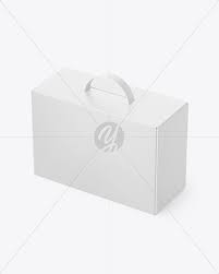 Paper Box Mockup In Box Mockups On Yellow Images Object Mockups