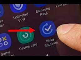 On newer versions of samsung's software,. Galaxy S10 S10 How To Add Remove Bixby Routines In App Screens Youtube