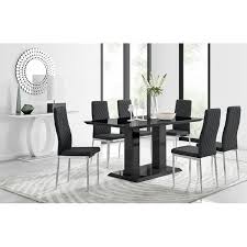 Manufactured from various materials including pine, oak, mahogany, walnut and more. High Gloss Dining Sets Wayfair Co Uk