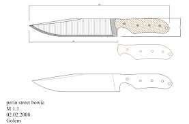 Los cuchillos bowie se hicieron famosos en el transcurso de la conquista del oeste americano y durante la guerra civil estadounidense. Plantillas Cuchillos Oc