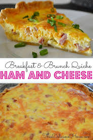 Ham And Cheese Quiche Leftover Ham Recipe This Delicious House Recipe Ham And Cheese Quiche Healthy Breakfast Recipes Easy Leftover Ham Recipes