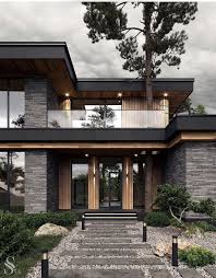 Pin By Samuel Stevenson On Dom G Obraznyj In 2020 Modern House Facades Facade House House Architecture Design