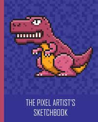 The Pixel Artist S Sketch Book Pixel Art Grid For Pixel Artists Game Graphic Designers Character Designers Low Poly Artists And People Who Love To And Fun Eighth Inch Graph Paper For Take note that the gridsize now shows the dimensions of the pixel art we now that the hard part's all settled, all that remains is to look at the grid, and place the appropriate blocks in game.