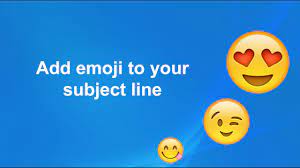 Add Emoji To Your Email Subject Line How To Youtube