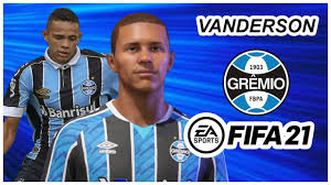 E ele tem 180 cm de altura. Fifa 21 Vanderson Gremio Face Realista Stats Info Tutorial Youtube