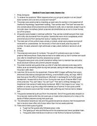 Stanford Prison Experiment Lesson By Roombop Teachers Pay Teachers