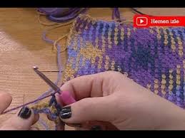 Ezgi Sertel Le Kadinlar Bilir De Sibel Kavaklioglu Ndan Ekose Orgu Teknigi Youtube Orgu Ekose Orgu Kasnagi