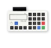 Silver Paste Circuit Silicone FPC Panel Soft Membrane Switch TSC 800 Controller for Remote Application