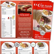 Exemple d'une petit cuisine éclectique en l fermée avec un évier posé, des portes de placard blanches, un plan de travail en stratifié, une crédence. Brochure Takeaway Menu Design For Turkish Cafe Wettbewerb In Der Kategorie Broschure 99designs