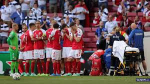 Danish footballer christian eriksen collapsed on saturday during denmark's opening euro 2020 game with nordic rivals finland. R3f8pj2vc7teym