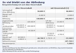 Die antwort des fachanwalts für arbeitsrecht lautet hier: Steuertipp Damit Wenigstens Die Abfindung Freude Macht Finanzen Faz