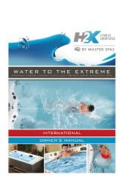 2016 H2x Swim Spa Owners Manual International Manualzz Com