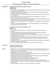 business development representative