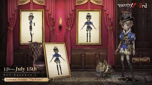 Identity V on X: Victor has blooming sapphire eyes for everyone to see,  the blue, as deep as the ocean's glow with his heart pure as gold! Check  out The Prince's costume!🤴 #