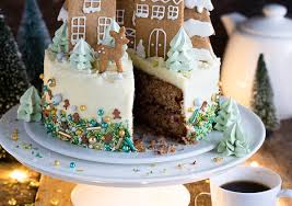 Ich finde meinen spekulatiuskuchen nämlich schon ziemlich ziemlich gut: Winterwonderland Lebkuchen Haus Torte Meine Kuechenschlacht
