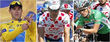 The color of the jerseys. The Races Within The Tour De France The New York Times