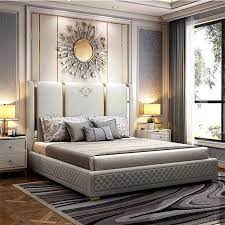 Buy now, pick up in store · earn rewards & discounts Foshan Wholesale Modern Luxury Bedroom Furniture Bedroom Set King Size Solid Wood Genuine Leather Bed Buy Leather Bed Bedroom Furniture Bed Product On Alibaba Com