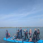 Giant paddle board session - Walton and Frinton Yacht Club