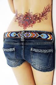 Sleeve flower tattoos for girls. 25 Cute Lower Back Flower Tattoos For Girls Entertainmentmesh
