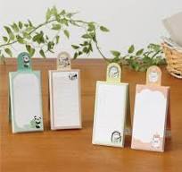 Stand-Up Animal Sticky Note / HISAGO - Panda Speech Bubble