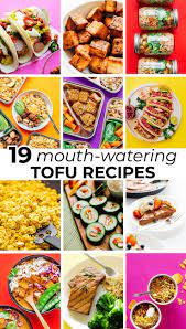 19 Mouth Watering Tofu Recipes Even Meat Eaters Will Love Best Tofu Recipes Recipes Tofu Recipes